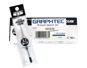 KB700-BK-pisak-kreślący-graphtec-kulkowy-olejowy