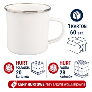 kubki-emaliowane-do-sublimacji-biale-360ml-srebrny-rant-hurt-paleta-polpaleta-sklep-api-pl