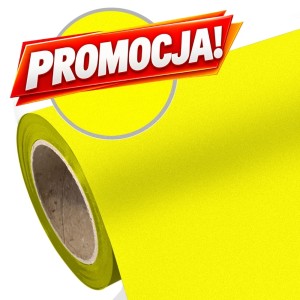 Folia flock SEF Velcut Touch Lemon 92 żółta 300mic temp. prania do 60°C
