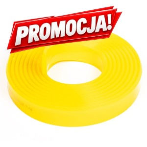 Guma raklowa ORA 25x5 G3 65 klin żółta miękka 1 mb