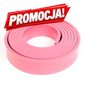 Guma raklowa ORA 25x5 G3 85 klin różowa b. twarda 1 mb
