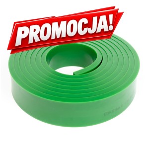 Guma raklowa ORA Lumina 50x9 G1 75 zielona przyciemniona średnia 1 mb