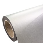 Folia flex brokatowa Plotterfilm Classic Glitter Silver GM150 srebrna 150mic gładka