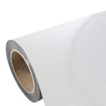 Folia flex brokatowa Plotterfilms Classic Glitter White G100 biała 150mic gładka