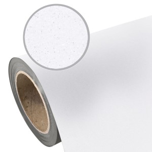 Folia flex brokatowa Glitter SEF White 4 biała 350mic gruba wyczuwalny brokat