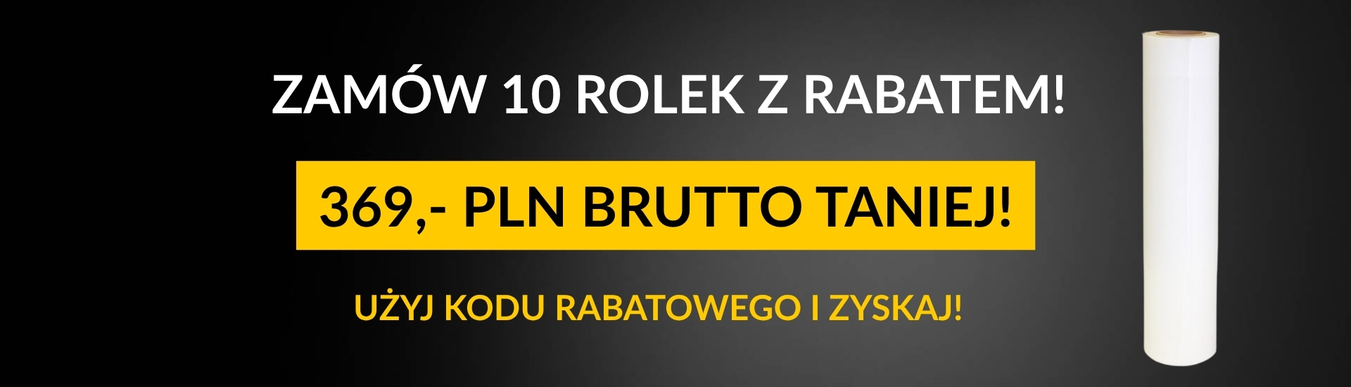 Folia DTF rolka 45cmx100m hurt